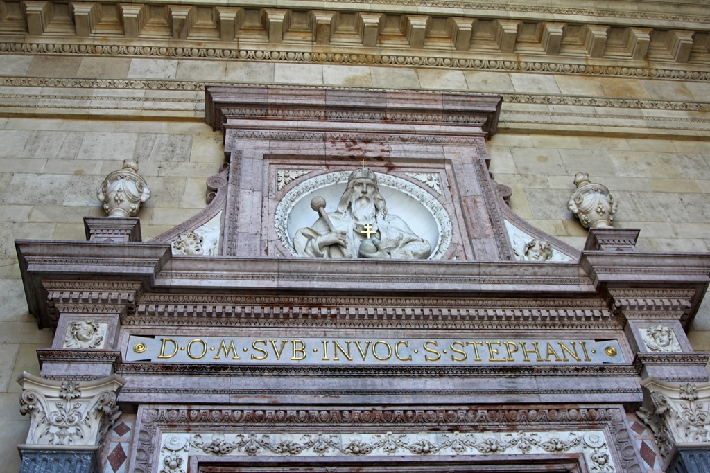 St. Stephen Above Doorway